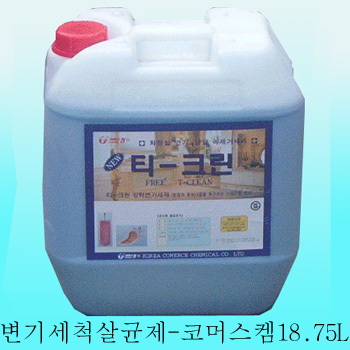 티크린-타일,변기세척살균제(18.75ℓ)
